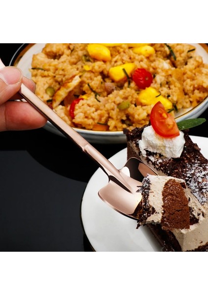 1 Adet-Gümüş B Tarzı Paslanmaz Çelik Yaratıcı Kahve Kaşığı Retro Kürek Kaşığı Dondurma Çay Kaşığı Sofra Bar Aracı Çatal Bıçak Takımı (Yurt Dışından) fırsatları