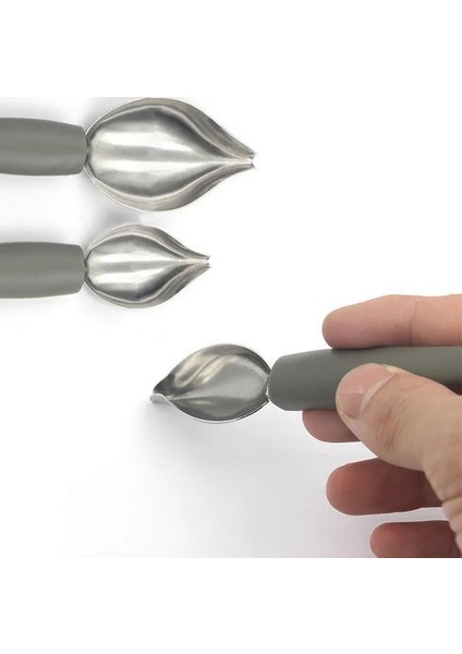 1pc S 1pc L Tarzı Şef Dekorasyon Kaşığı Dekor Yemek Beraberlik Aracı Sos Boyama Kalem Tabak Tatlı Bakeware Kek Gastronomi Kahve Çekme Kaşığı (Yurt Dışından) indirimleri