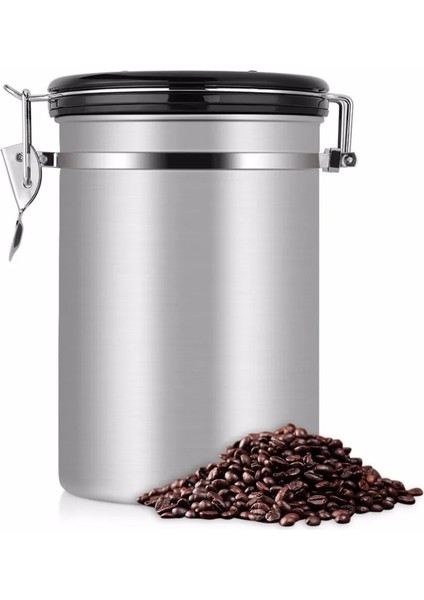 Altın Tarzı Kahve Kabı Büyük Hava Geçirmez Paslanmaz Çelik Kahve Çay Sortage Teneke Kutu Siyah Mutfak Kahve Çayı Için Teneke Kutular (Yurt Dışından) indirimleri