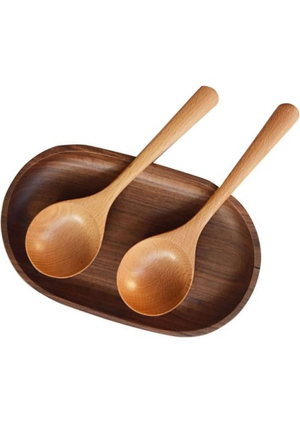 18X4CM-6 Stili Japon Tarzı Doğal Katı Tahta Kaşık Çorba Kaşık Ahşap Sofra Lapası Tatlı Çay Kaşığı Mutfak Pişirme Gereçleri (Yurt Dışından) fiyatları