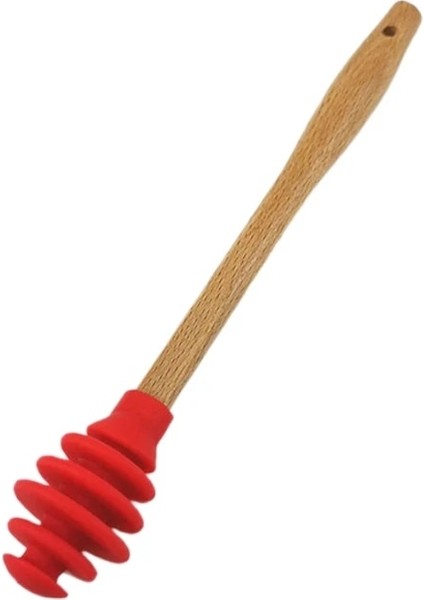 Y Tarzı Mutfak Aleti Silikon Bal Sosu Karıştırıcı Kaşık Ahşap Saplı Pratik Karıştırma Kahve Süt Çay Karıştırma Çubuğu Sopa (Yurt Dışından) modelleri