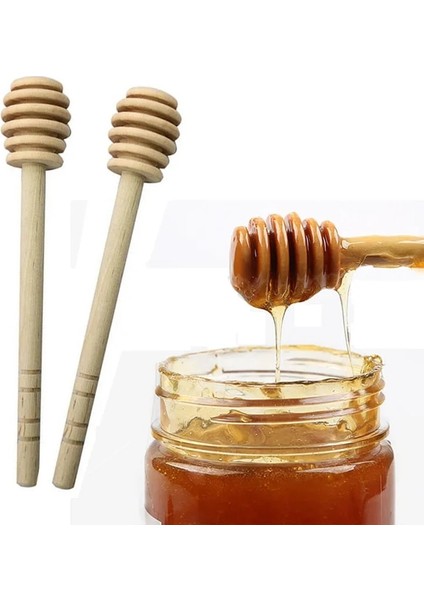 Ahşap Tarzı Sıcak Ractical Uzun Saplı Ahşap Bal Kaşığı Bal Kavanoz Malzemeleri Için Karıştırma Çubuğu Kepçe Mutfak Aletleri (Yurt Dışından) fiyatları