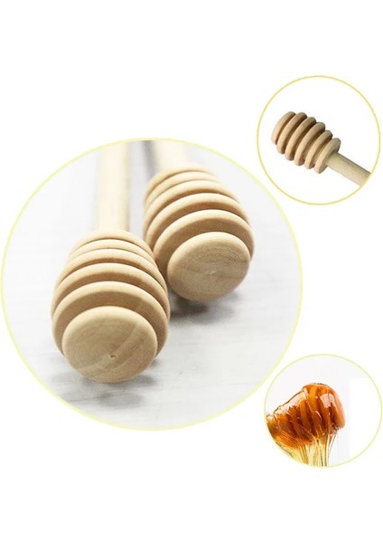 Ahşap Tarzı Sıcak Ractical Uzun Saplı Ahşap Bal Kaşığı Bal Kavanoz Malzemeleri Için Karıştırma Çubuğu Kepçe Mutfak Aletleri (Yurt Dışından) indirimleri