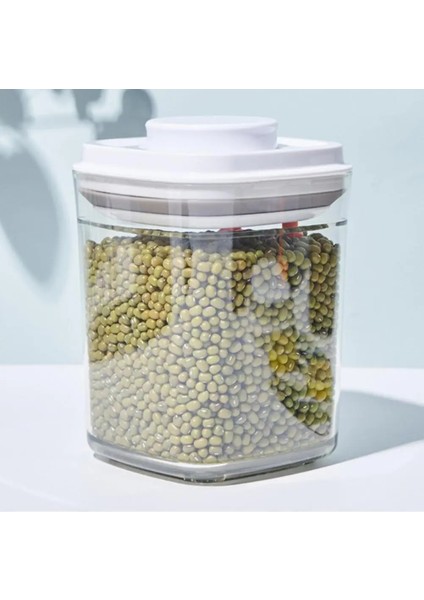 Sarımsı Kahverengi Tarzı 350 ml 350MLMLML Depolama Kavanoz Çok Fonksiyonlu Büyük Kapasiteli Akrilik Pres Tipi Ev Için Kare Gıda Koruma Kutusu Konteyner (Yurt Dışından) fiyatları