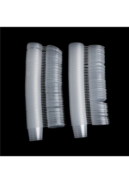 Et Şeffaf Tek Kullanımlık Plastik Çay Bardağı Kahve Fincanları Kapaklı Buzlu Kahve Kabarcık Boba Smoothie Için 25ML (Yurt Dışından) modelleri