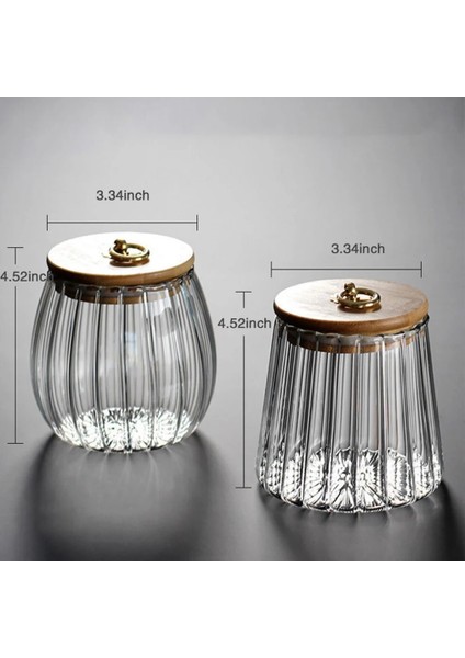 750ML Stili Bambu Kapaklı Cam Teneke Kutu Mühürlü Can Depolama Tankı Tahıllar Depolama Kavanoz Gıda Saklama Şişeleri Çay Kahve Çekirdekleri Mutfak Orgnizer (Yurt Dışından) indirimleri