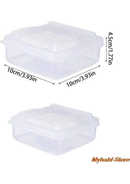 2 Adet Kt Stili Eee Dilim Saklama Kutusu Buzdolabı Özel Soğan Zencefil Sarımsak Meyve Kabı Flip Peynir Dilim Tereyağı Bloğu Paketli Kutu (Yurt Dışından)