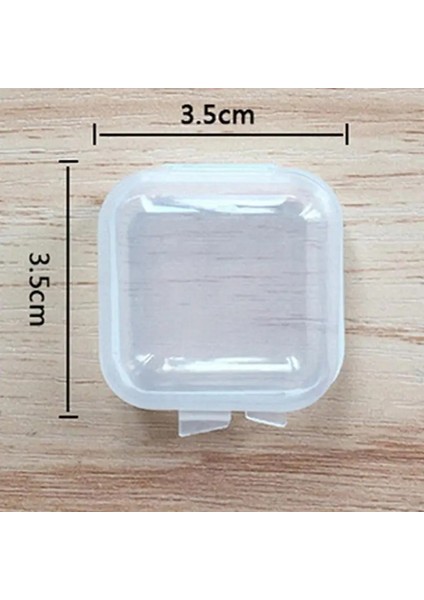 10 Adet Tarzı Lot Yeni Taşınabilir Şeffaf Flip Takı Hap Saklama Kutusu Kare Plastik Küçük Saklama Kutuları Kılıf Şeffaf Organizatör Kutuları (Yurt Dışından) modelleri