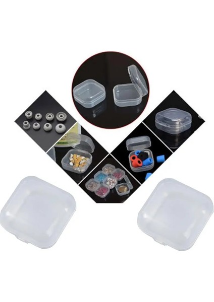10 Adet Tarzı Lot Yeni Taşınabilir Şeffaf Flip Takı Hap Saklama Kutusu Kare Plastik Küçük Saklama Kutuları Kılıf Şeffaf Organizatör Kutuları (Yurt Dışından) fırsatları