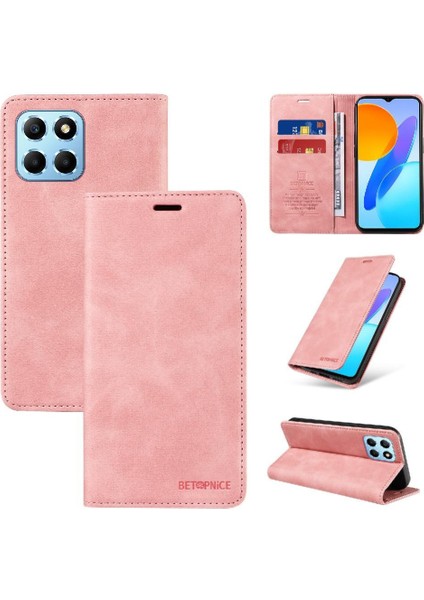 Onur X8 5g Pu Deri Manyetik Koruyucu Folyo Cüzdan Için Kılıf (Yurt Dışından)