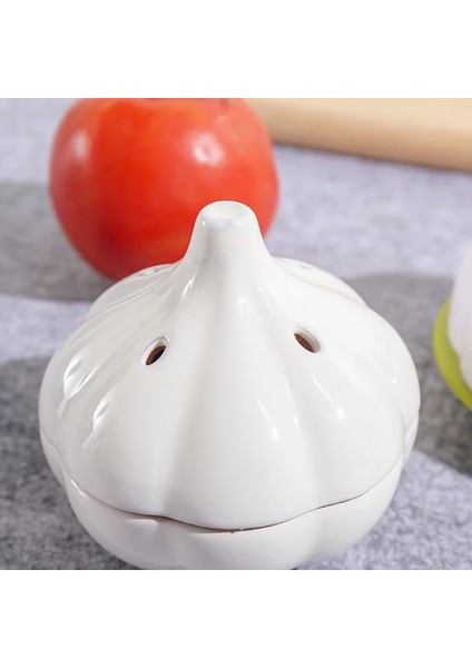 Plastik Tarzı Joie Mutfak Aletleri Sarımsak Pod Pişmiş Toprak Yaratıcı Sarımsak Şekilli Gıda Konteyner Meyve Vaka Taze Kutu Buzdolabı Ev Depolama (Yurt Dışından) modelleri
