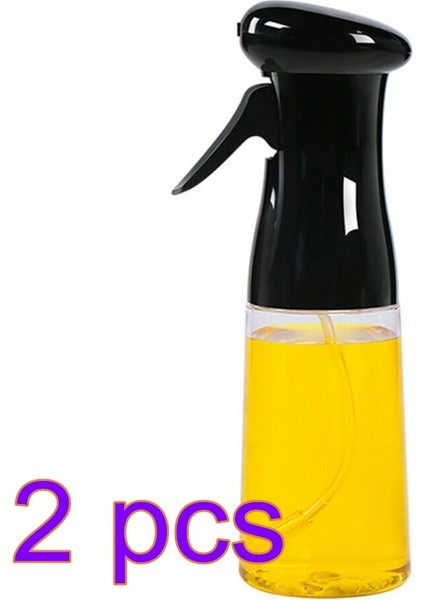 Açık Sarı Stil 200ML Zeytinyağı Püskürtücü Barbekü Sirke Dağıtıcı Pişirme Pişirme Barbekü Kavurma Yağı Püskürtme Şişesi Ew (Yurt Dışından)