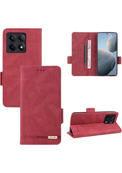 Xiaomi Redmi Için Kılıf Kredmi 5g Manyetik Karbon Fiber Kart Tutucu ile (Yurt Dışından)