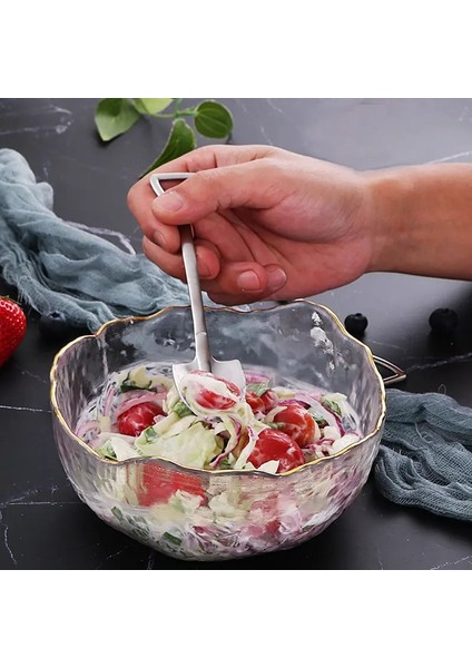 Gümüş Tarzı Of Kaşık Çatal Seti Paslanmaz Çelik Retro Demir Kürek Dondurma Kaşığı Kaşık Yaratıcı Kaşık Çay Kaşığı Moda Sofra Takımı (Yurt Dışından) modelleri