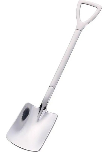 1 Adet Beyaz B Torbalı Tarzı Yaratıcı Kahve Kaşığı Çatal Seti Meyve Kaşığı Tatlı Dondurma Kaşığı Kepçe Kürek Doğum Günü Hediyesi Karpuz Kürek Sofra (Yurt Dışından)