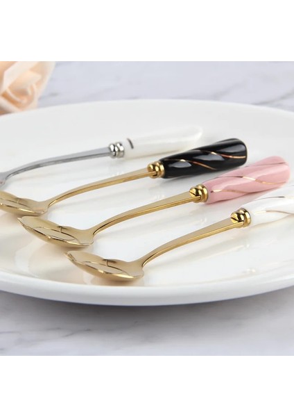 No.5 Tarzı 12 cm Paslanmaz Çelik Mini Sakura Gül Çiçek Kaşık Kahve Çay Tatlı Içecek Karıştırma Milkshake Kaşık Sofra Mutfak Tedarik (Yurt Dışından) indirimleri