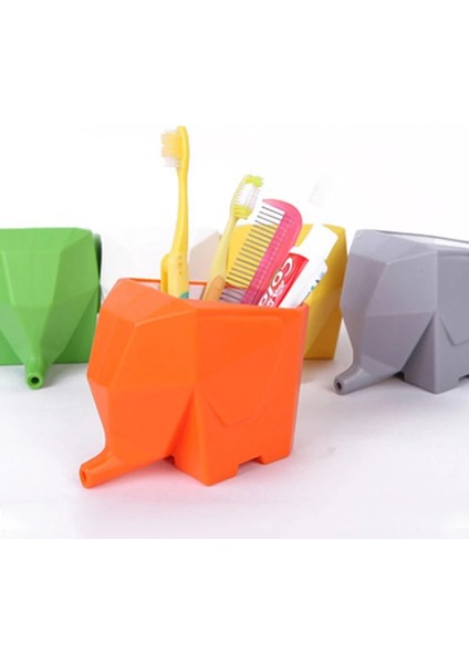 Turuncu Tarzı 1 Bilgisayar Plastik Depolama Fil Süzgeç Konteyner Çubuk Çatal Tutucu Gereçler Sofra Çatal Kaşık Raf Organizatör Kurutucu Mutfakta (Yurt Dışından) fırsatları