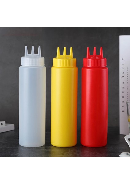 12OZ-KIRMIZI Tarzı 6X18CM 16OZ Sıkma Şişesi 3 Nozul Reçel Boyama Sıkma Şişeleri Salata Sosu Baharat Çeşni Şişeleri Mutfak Aksesuarları (Yurt Dışından) fiyatları