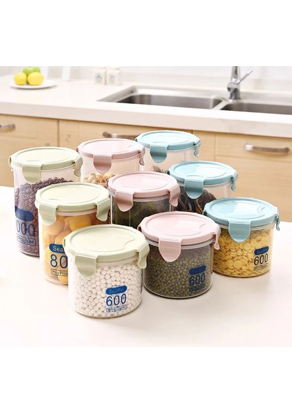 YEŞIL-1000ML Tarzı Saklama Kapları Üç Renk Mutfak Saklama Kutusu Sızdırmazlık Gıda Saklama Kabı Koruma Plastik Taze Pot Konteyner (Yurt Dışından) indirimleri