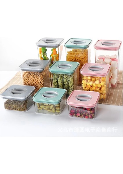 Pembe 460ML Stili 1 Parça Kavanozlar Gıda Saklama Kutusu Buzdolabı Plastik Tank Şeffaf Konteyner Kutuları Mutfak Şişeleri RR2107 (Yurt Dışından) fiyatları