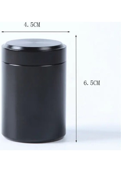 Pembe Tarzı Premium Uçak Alüminyum Hava Geçirmez Stash Kavanoz 1.3 Inç Çok Kullanımlı Vakum Mühür Taşınabilir Saklama Kabı (Yurt Dışından) modelleri