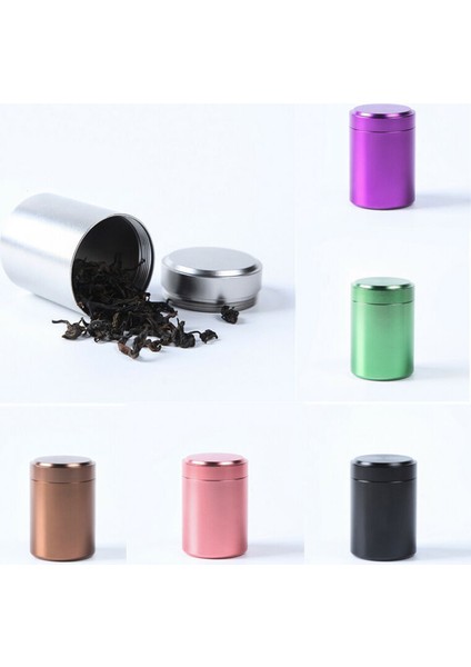 Pembe Tarzı Premium Uçak Alüminyum Hava Geçirmez Stash Kavanoz 1.3 Inç Çok Kullanımlı Vakum Mühür Taşınabilir Saklama Kabı (Yurt Dışından) indirimleri