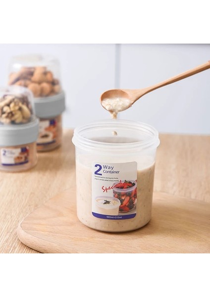 150 ve 150ML Stili Hareket Halinde Kahvaltı Bardaklar Tahıl ve Süt Kabı Hava Geçirmez Gıda Saklama Kutusu Mühürlü Şeffaf Sebzelik Fincan Tipi Gıda Saklama (Yurt Dışından) indirimleri