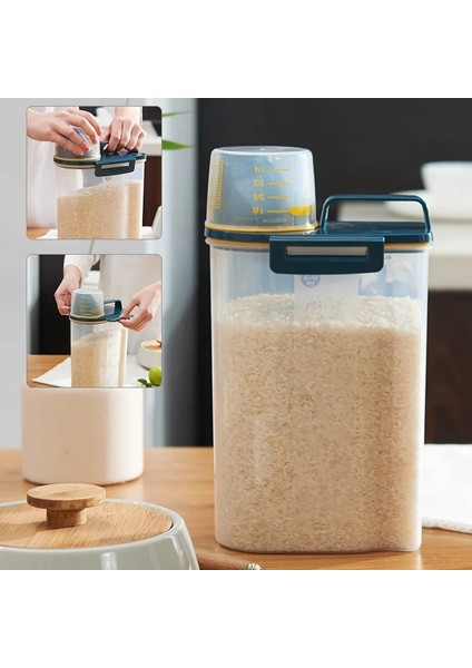2.5l Beyaz Stil 5 Farklı Kapasiteli Plastik Mühürlü Kutular Mutfak Saklama Kutusu Şeffaf Gıda Teneke Kutu Taze Tutmak Yeni Temiz Konteyner (Yurt Dışından) fiyatları