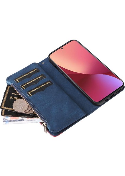 Xiaomi 12 5g Iki Renkli Dikiş Kickstand Koruyucu Fermuar (Yurt Dışından) indirimleri