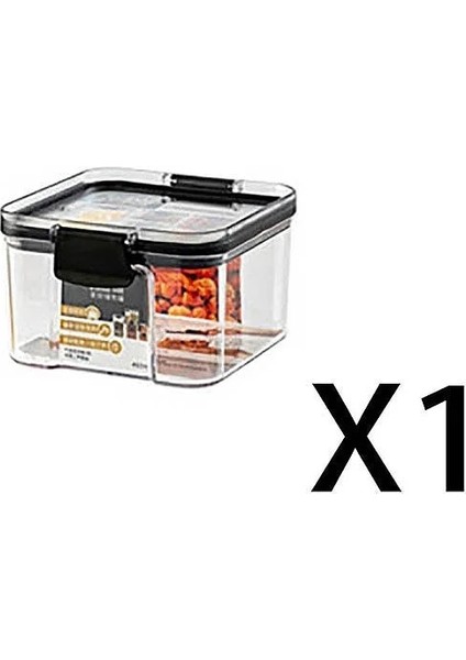 460ML Tarzı L Set Istiflenebilir Mutfak Mühürlü Kavanoz Plastik Gıda Saklama Kutusu Tahıllı Depolama Tankı Kurutulmuş Meyve Çay Kavanoz Saklama Kapları (Yurt Dışından)