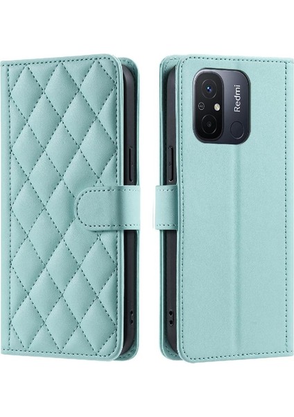 Xiaomi Redmi 12C Kafes El Kayışı Için Telefon Kılıfı Kart Yuvaları Tutucu Flip (Yurt Dışından)