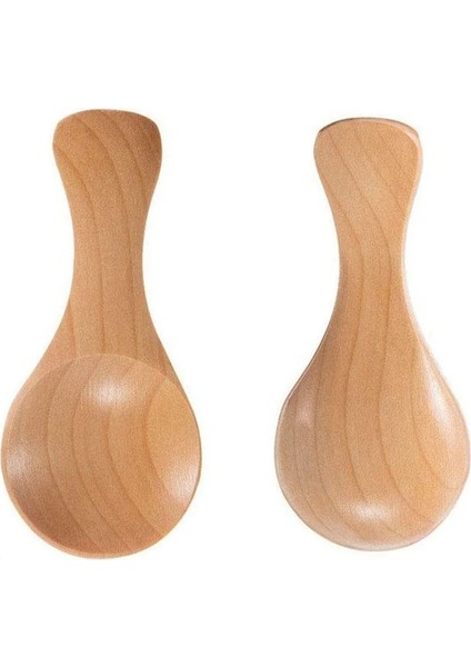 Kısa Sap 10 Paket Küçük Tahta Kaşık, Küçük Reçel, Baharat, Çeşniler, Çeşniler, Şeker, Bal, Kahve Kavanozları Için Mükemmel (Yurt Dışından)