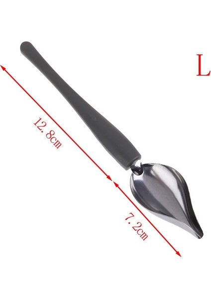 B Tarzı Şef Dekorasyon Kaşığı Süsleme Suşi Yemek Beraberlik Aracı Tasarım Sos Pansuman Tabağı Tatlı Bakeware Kek Gastronomi Kahve Kaşığı (Yurt Dışından)
