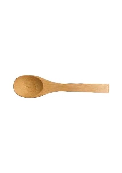 Boya Kaşığı Tarzı 12.8X3CM Bambu Reçel Kaşığı Bebek Bal Kaşığı Kahve Kaşığı Baharat Kullanma Mutfak Küçük Kepçe 12.8*3cm Çay Kaşığı (Yurt Dışından)
