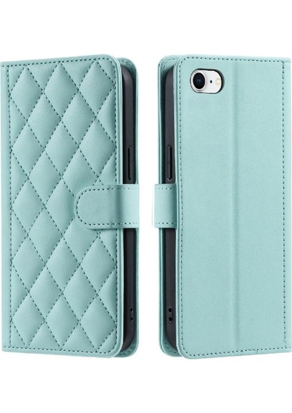 Telefon Kılıfı Için iphone 6/6s Flip Folio Cüzdan Manyetik El Kayışı Kart (Yurt Dışından)