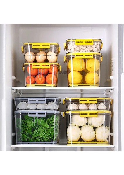 Gri 1 Stil Joybos Pet Buzdolabı Gıda Saklama Kapları Mutfak Ayrı Dondurucu Mühür Kutusu Sebze Meyve Et Taze Kutusu Organizatör (Yurt Dışından) fiyatları