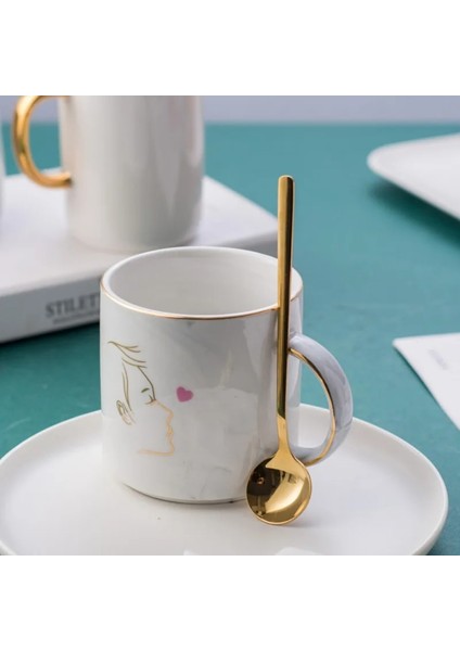 Y Tarzı Paslanmaz Çelik Kahve Kaşığı Altın Kaplama Çay Kaşığı Yuvarlak Kafa Uzun Saplı Şeker Tatlı Kek Dondurma Çorba Kaşığı (Yurt Dışından) indirimleri