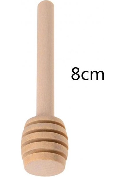 8cm Tarzı 1 Adet Bal Süt Çay Karıştırma Çubuğu Uzun Saplı Ahşap Bal Karıştırma Dağıtıcı Karıştırma Çubuğu Kahve Süt Çay Karıştırma Malzemeleri (Yurt Dışından)
