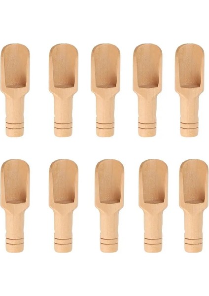 5 Adet Tarzı Et Mini Tuz Kaşığı Ahşap Kahve Çay Kaşığı Ballı Kahve Çeşni Tuz Şeker Çay Kaşığı Mutfak Gereçleri (Yurt Dışından)