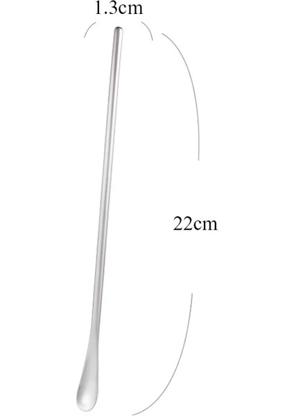 Gümüş 22CM Tarzı 3 Parça Kahve Kaşığı Paslanmaz Çelik Uzun Sap Karıştırma Karıştırıcısı Bal Kaşığı Dondurma Tatlı Çay Kaşığı Bardak Takımı Sofra Takımı Mutfak Aleti (Yurt Dışından)