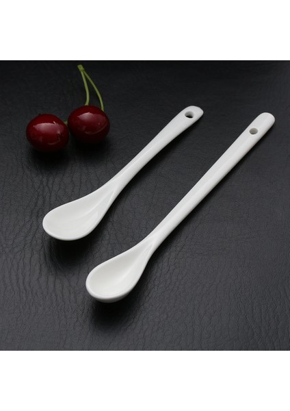 Küçük Stil L Porselen Kahve Saf Beyaz Kaşık Mini Mutfak Seramik Çay Şeker Tatlı Dondurma Kaşığı Kemik Seramik Sofra Takımı Dropship (Yurt Dışından) fırsatları