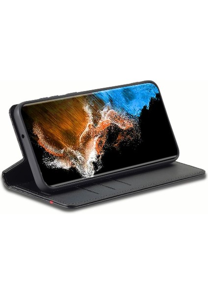 Kart Sahibi Kickstand Kart Ekleme ile Samsung Galaxy S23 Için Kılıf (Yurt Dışından)