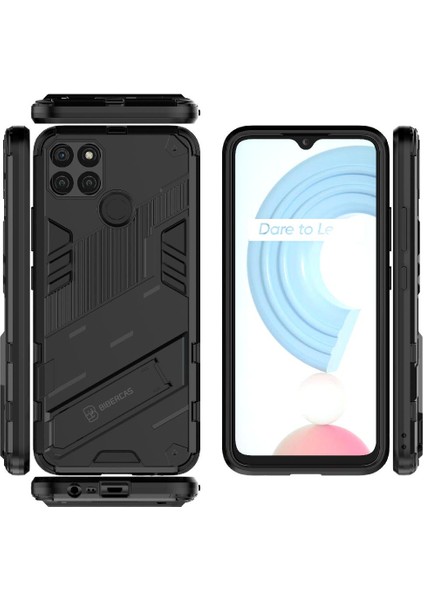 Realme C21Y Sağlam Askeri Kickstand Koruyucu Kapak Için Kılıf (Yurt Dışından) indirimleri