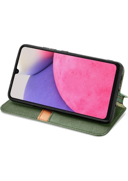 Samsung Galaxy A33 5g Kılıf Için Kılıf Moda Tasarımı Zarif Flip (Yurt Dışından)