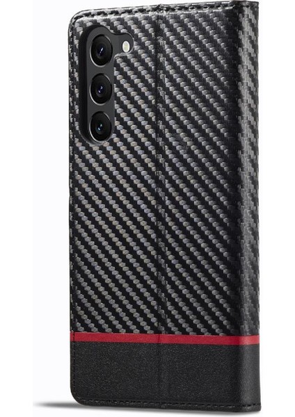 Kart Sahibi Kickstand Kart Ekleme ile Samsung Galaxy S23 Için Kılıf (Yurt Dışından)