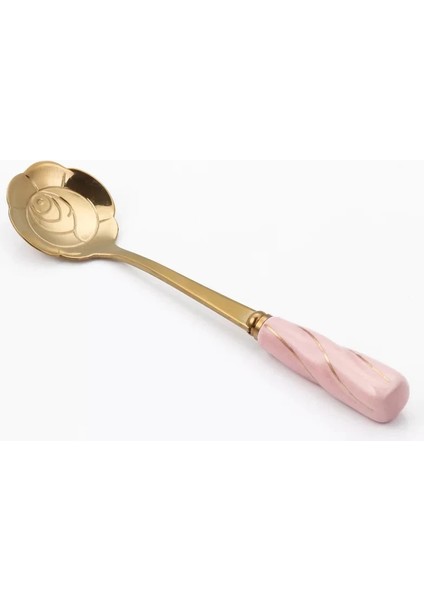 No.7 Tarzı 12 cm Paslanmaz Çelik Mini Sakura Gül Çiçek Kaşık Kahve Çay Tatlı Içecek Karıştırma Milkshake Kaşık Sofra Mutfak Tedarik (Yurt Dışından)