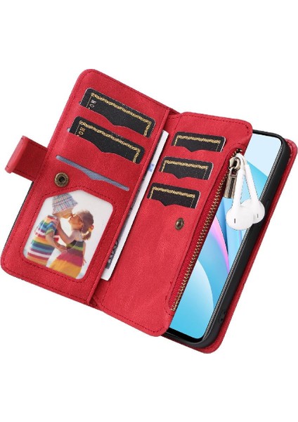 Xiaomi 10T Lite Fermuar Cüzdan Tarzı Kickstand Koruyucu Kılıf (Yurt Dışından) indirimleri