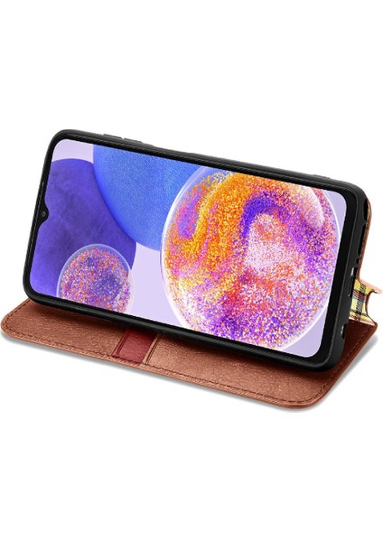 Samsung Galaxy A23 Cüzdan Fonksiyonu Zarif Iş Moda (Yurt Dışından) fırsatları