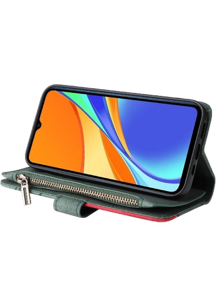 Kart Yuvası Standı Iki Renkli Dikiş Dokuz ile Xiaomi Redmi 9c Için Kılıf (Yurt Dışından) indirimleri