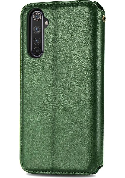 Oppo Realme 6 Pro Deri Kılıf Için Kılıf Moda Tasarımı Zarif Iş (Yurt Dışından) modelleri
